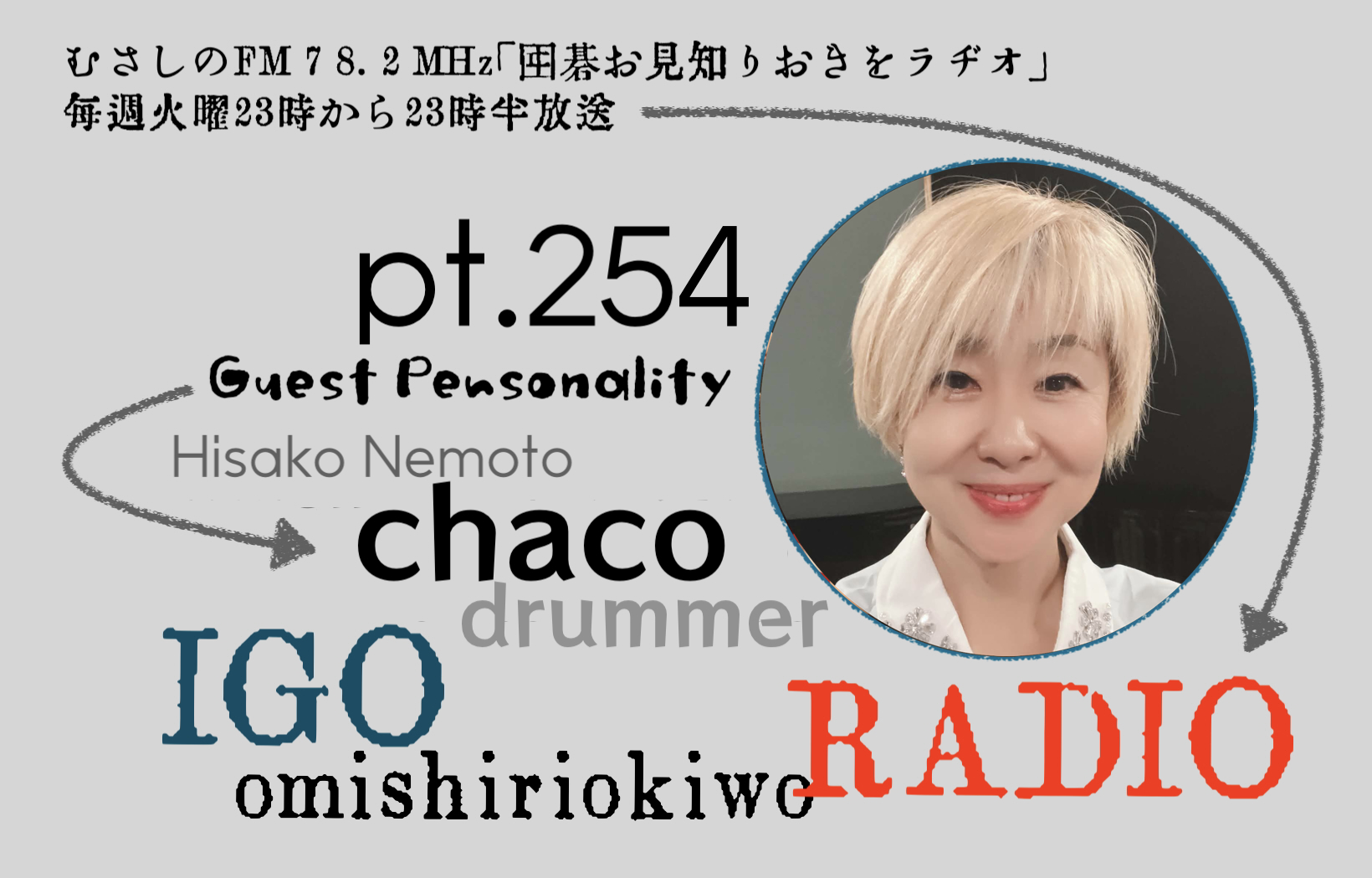 第２５４回囲碁お見知りおきをラヂオ